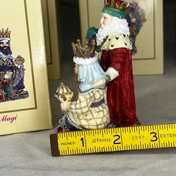 The International Santa Claus Collection The Three Magi Spain Figurine 1995 - Picture 13 of 16